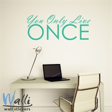 ����� ��� ���� ����� -  You only live once