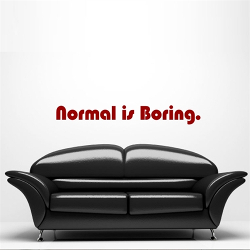 ������ ��� - Normal Is Boring-3